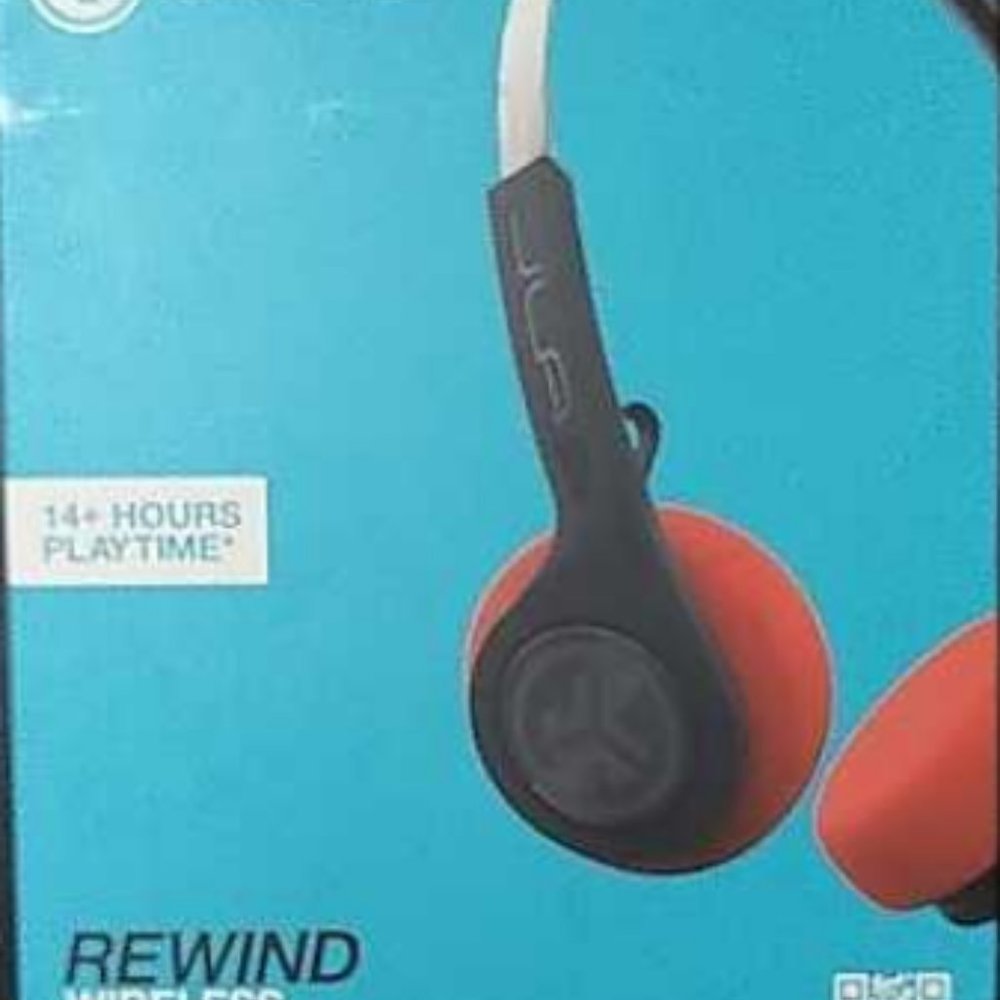 JLAB Rewind Retro Lightweight Bluetooth Headphones